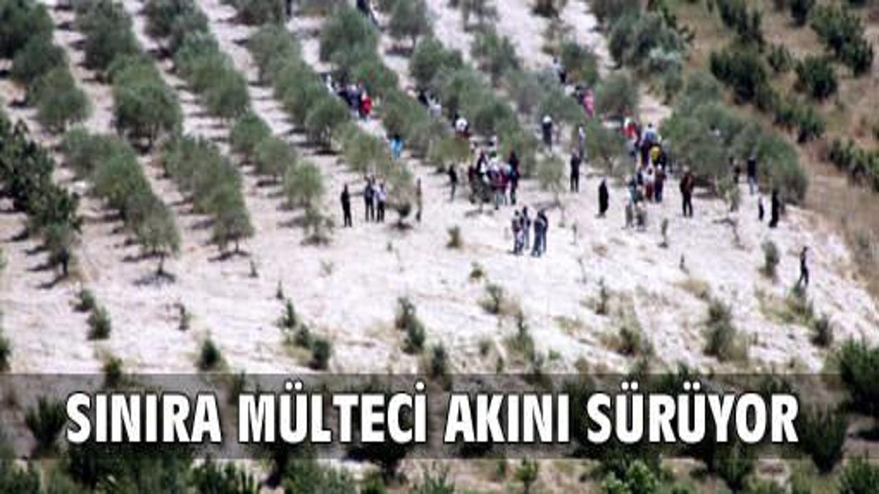 Binlerce Suriyeli Türkiye yolunda