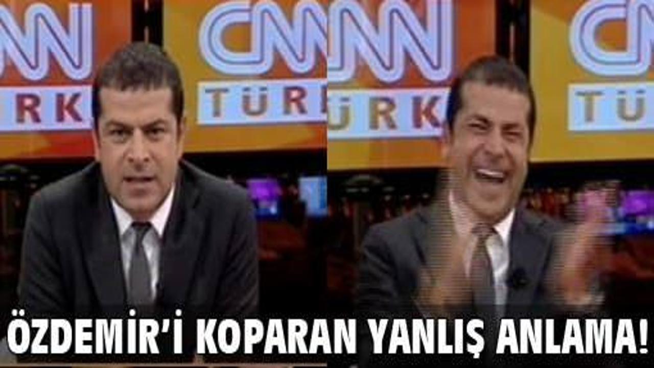 Cüneyt Özdemir'i şok eden çıkış!