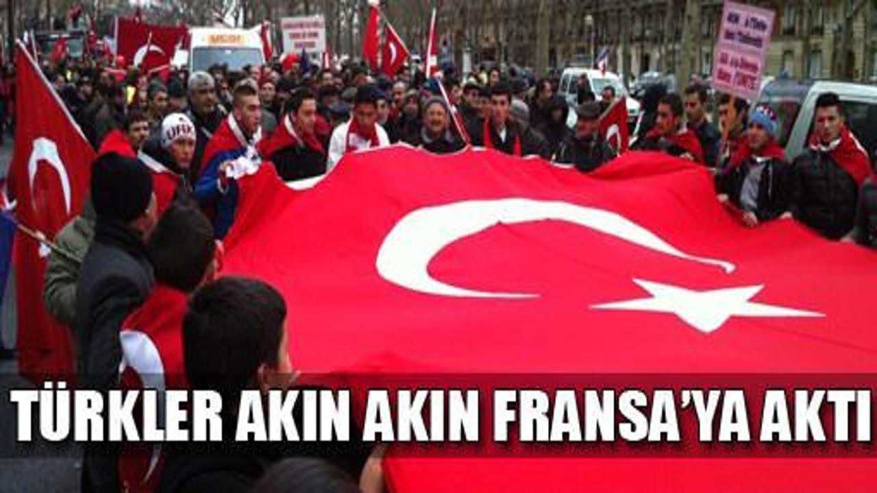 Avrupalı Türkler akın akın Fransa'da