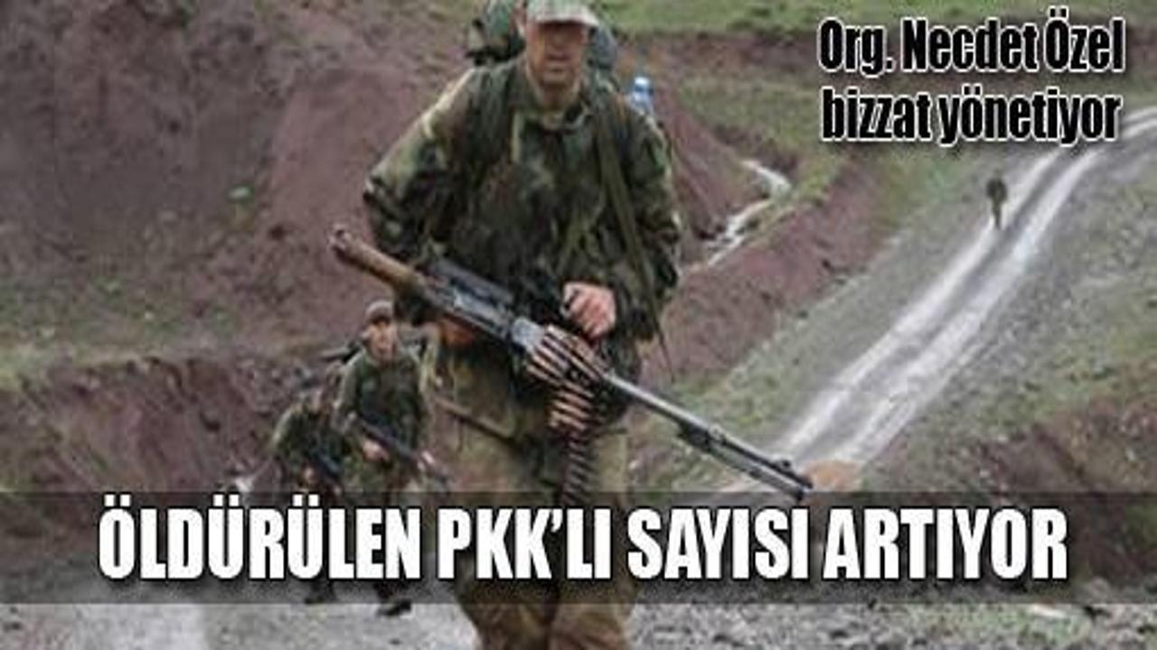 Öldürülen PKK'lı sayısında son rakam