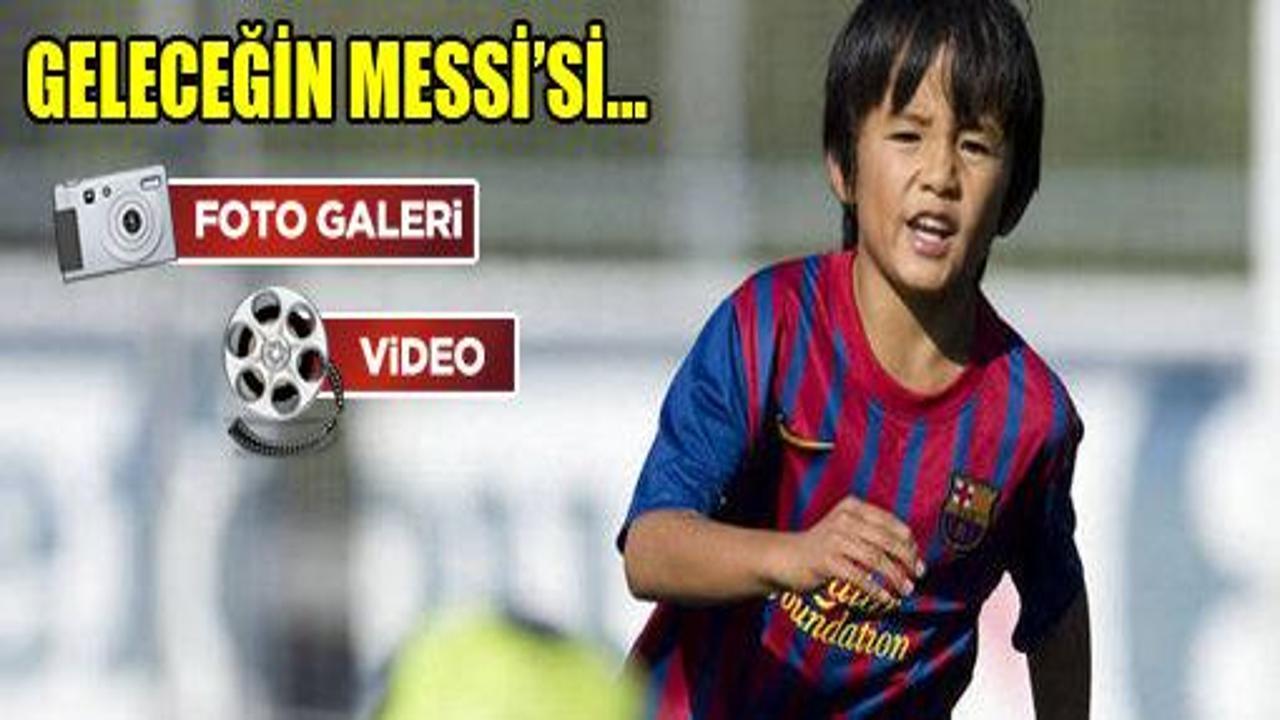 Minik Japon Messi'nin tahtına göz koydu
