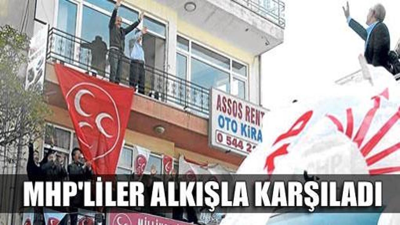 MHP'liler Kılıçdaroğlu'nu alkışladı