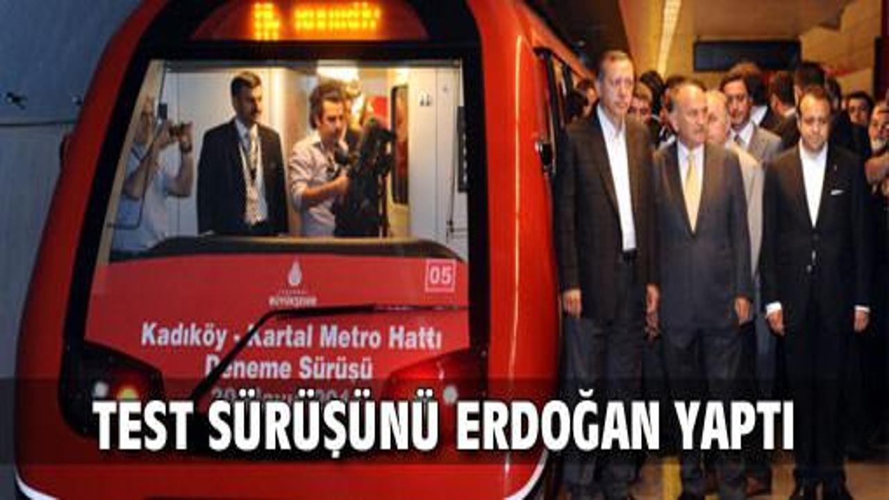 Kadıköy-Kartal hattı test sürüşü yapıldı