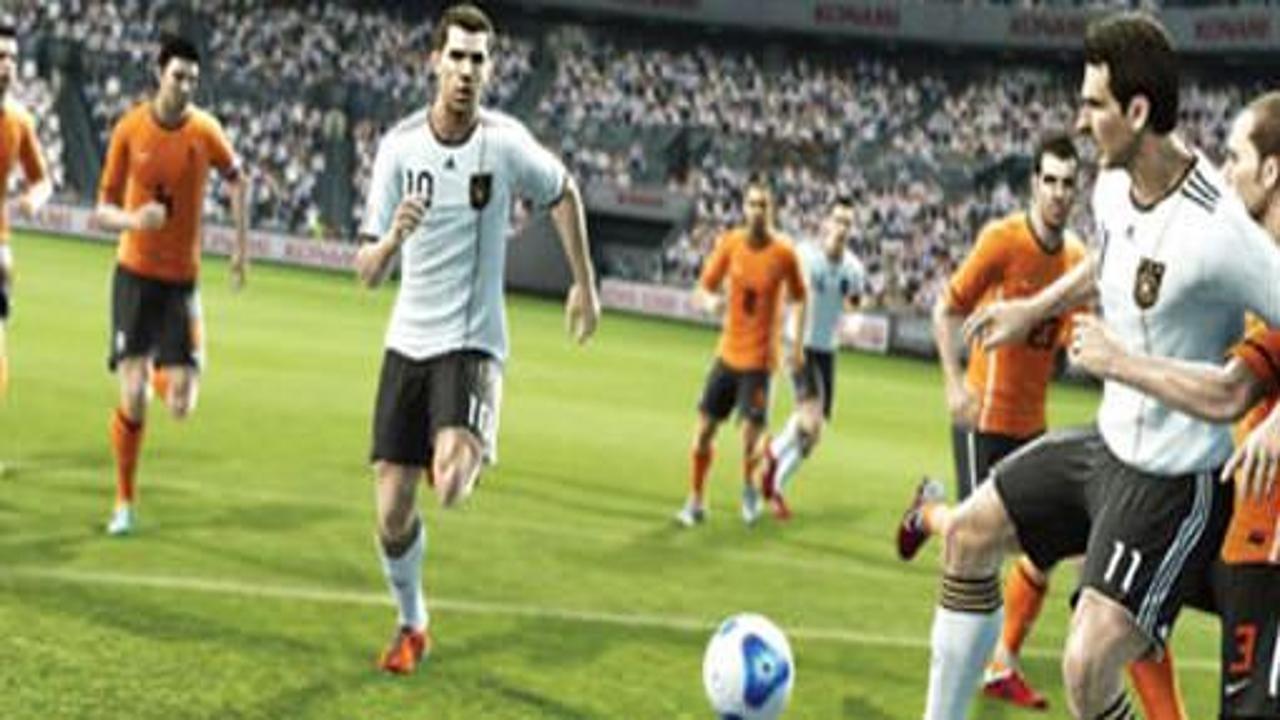 PES 2012'nin taktiği hızlı ve basit oyun