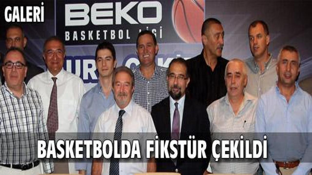 Basketbolda fikstür çekildi / GALERİ