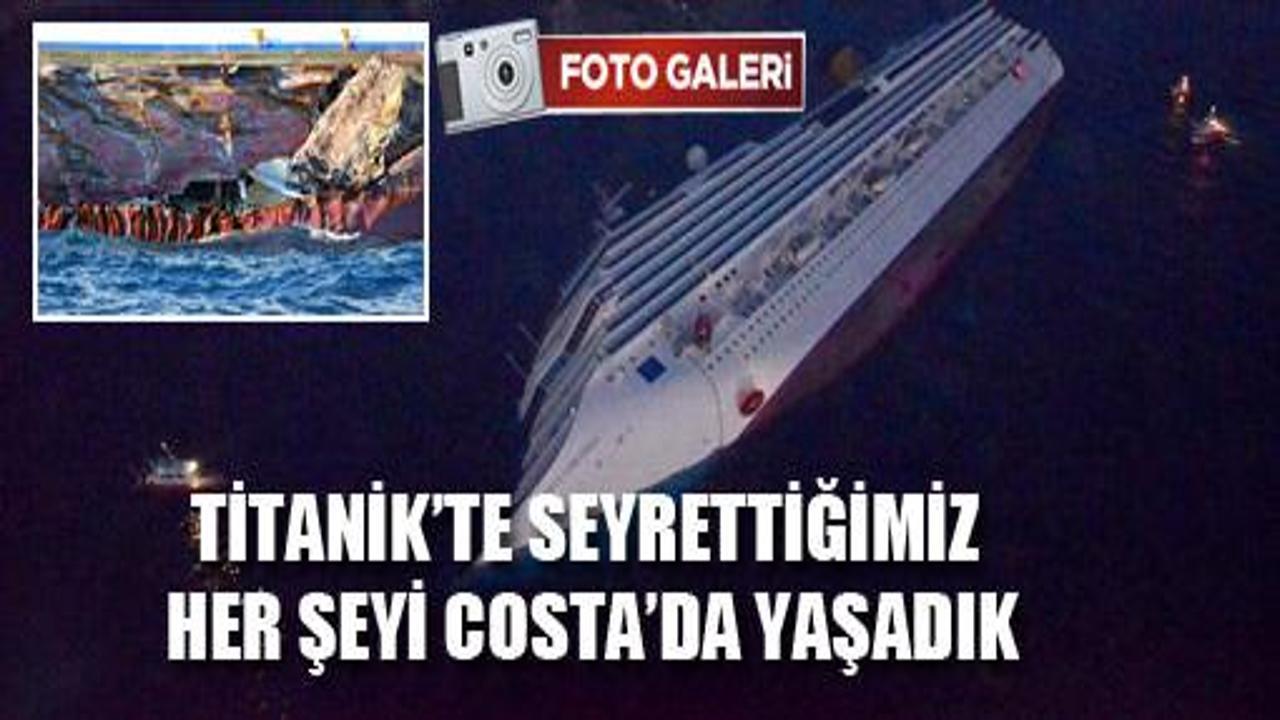 Dev gemiyi batıran kaptan kaçtı GALERİ