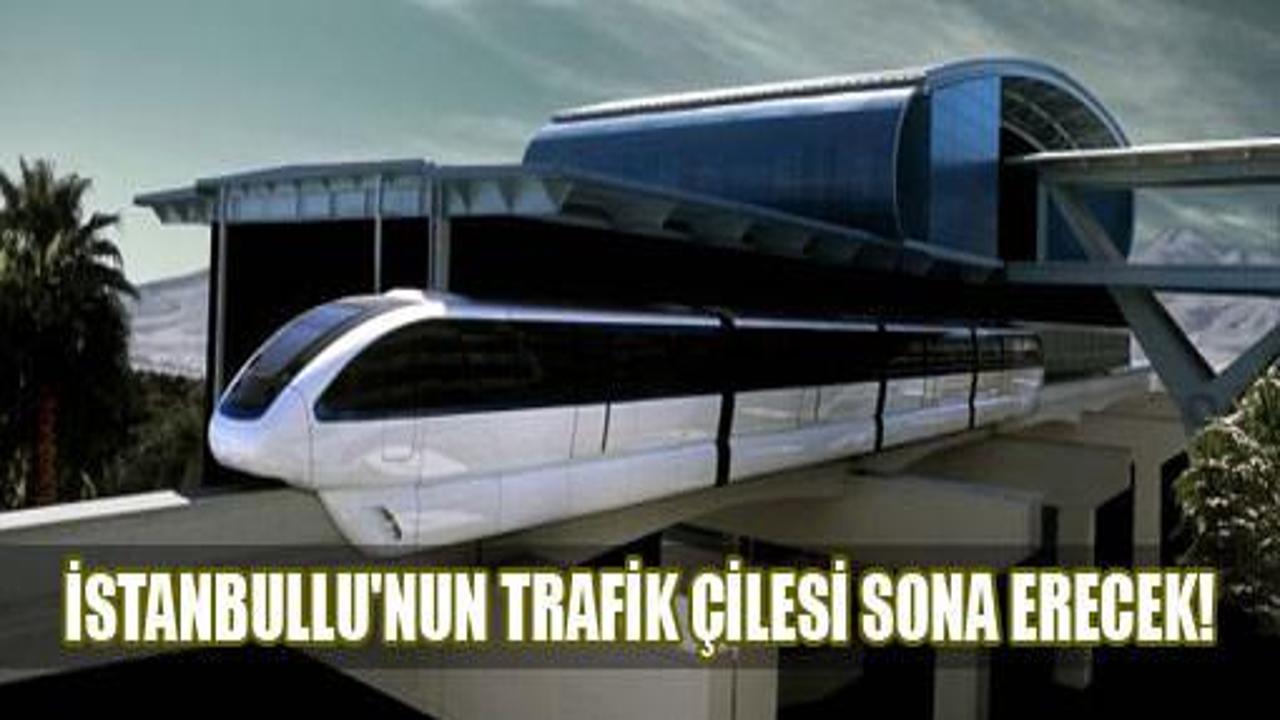 İstanbul'a havadan giden tramvay geliyor!