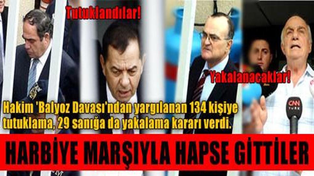 Bolyoz'da şok! 163 kişiye tutuklama