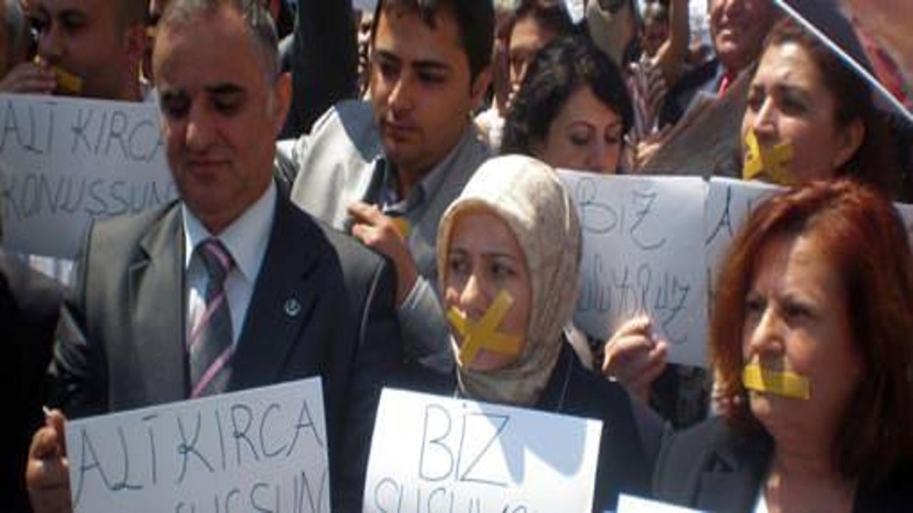 BBP'liler Kırca ve Show TV'yi protesto etti