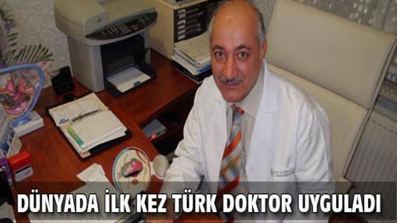 Türk doktorunun geliştirdiği yöntem