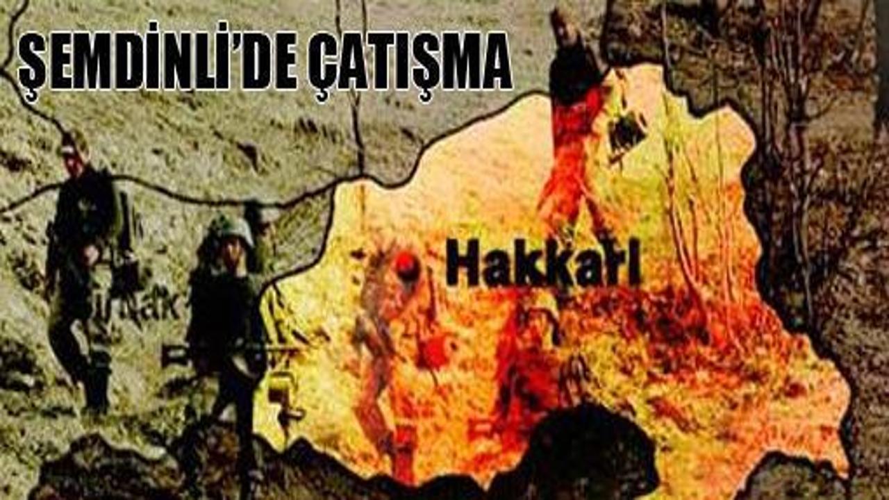 Hakkari, Şemdinli'de çatışma: 1 şehit