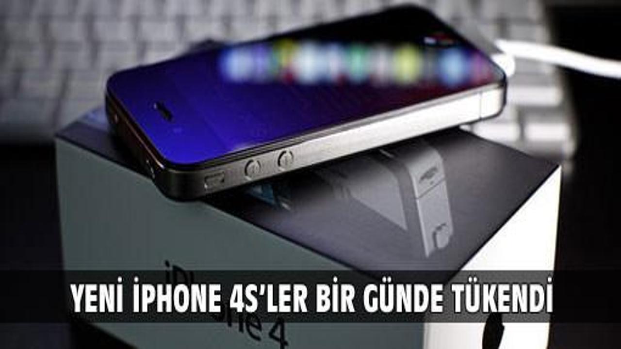 Yeni iPhone bir günde tükendi