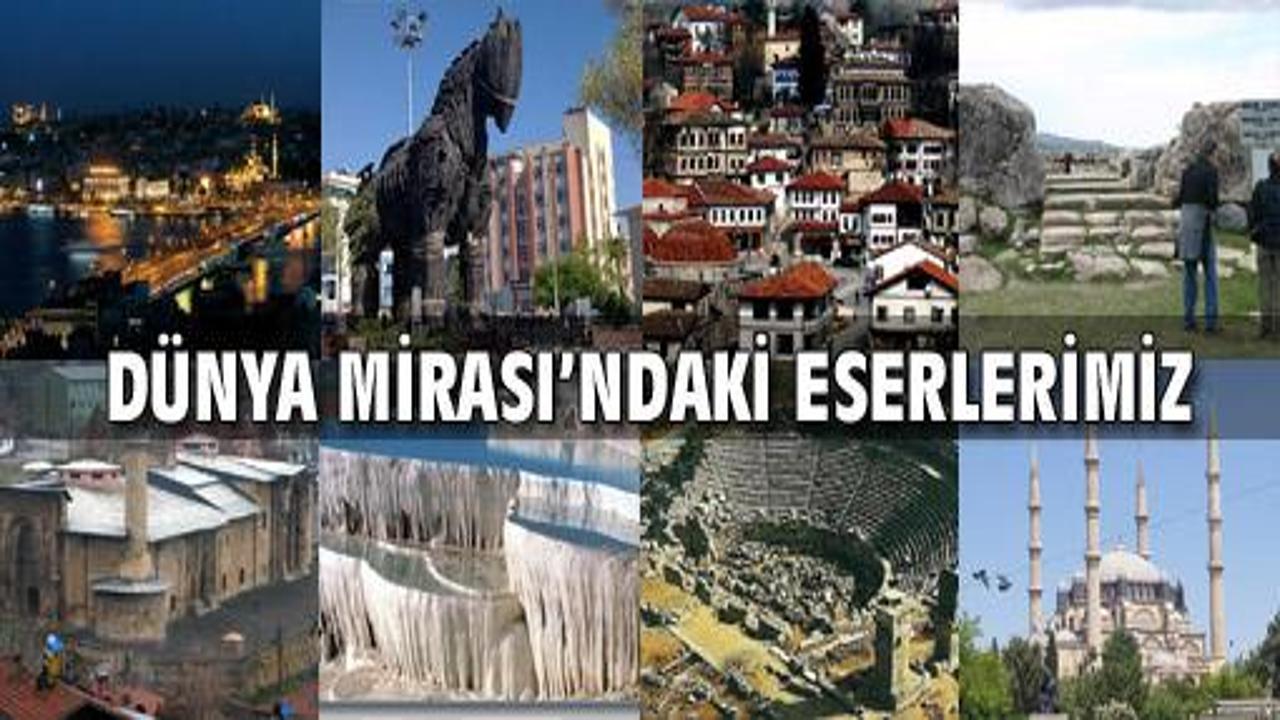 Türkiye'nin Dünya Kültür Mirası eserleri