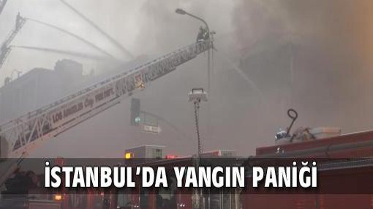 Yangında can pazarı yaşandı