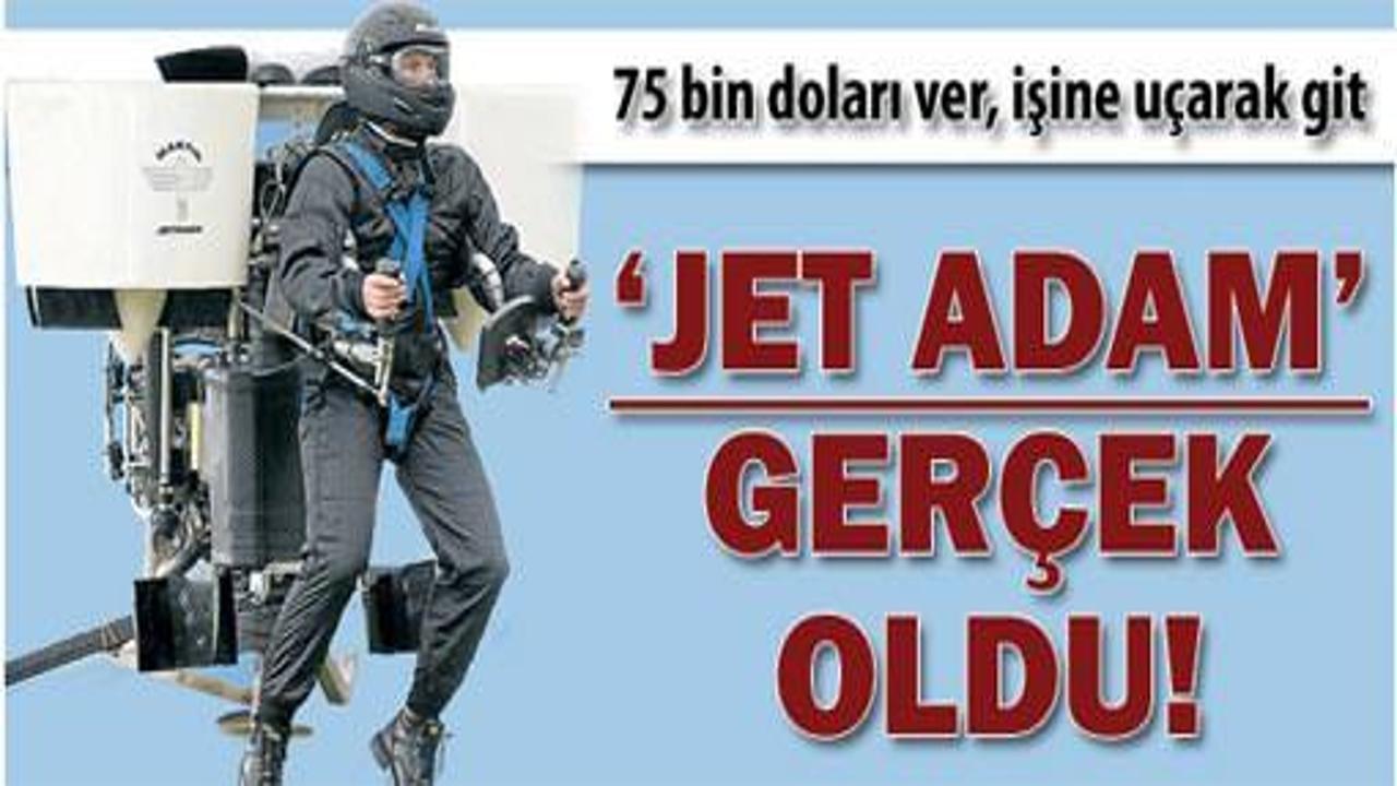 Sırt çantası şeklinde kişisel jet!