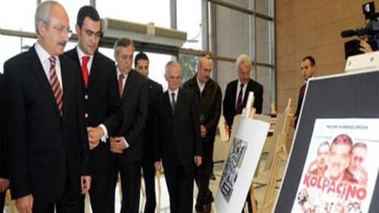 Kılıçdaroğlu sergiyi açtı, Okay karşı çıktı