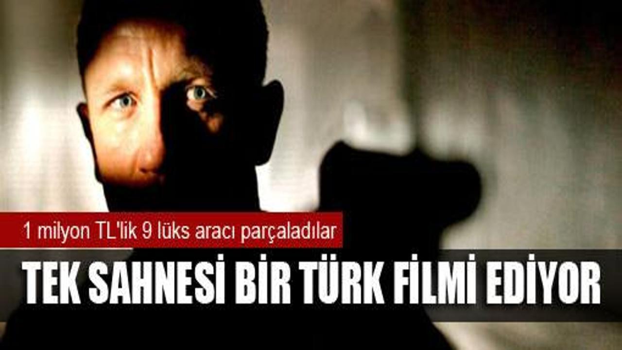 Tek sahnesi bir Türk filmi ediyor!