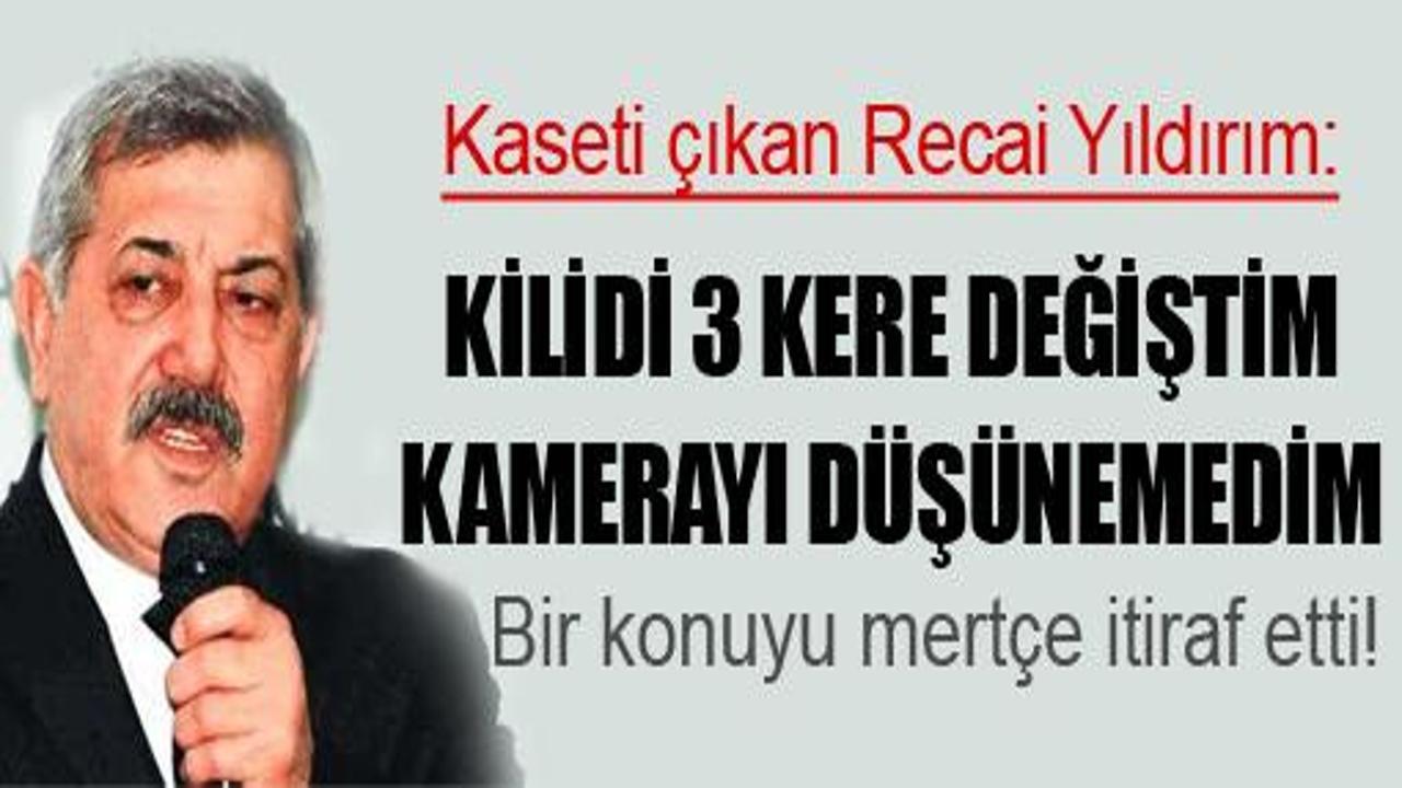 Recai Yıldırım: Kamerayı düşünemedim