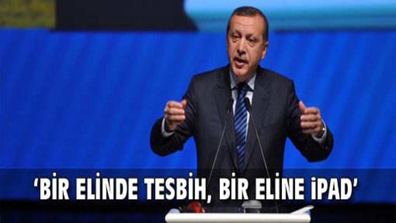 Erdoğan tespih ve iPad'le seçim kazandı