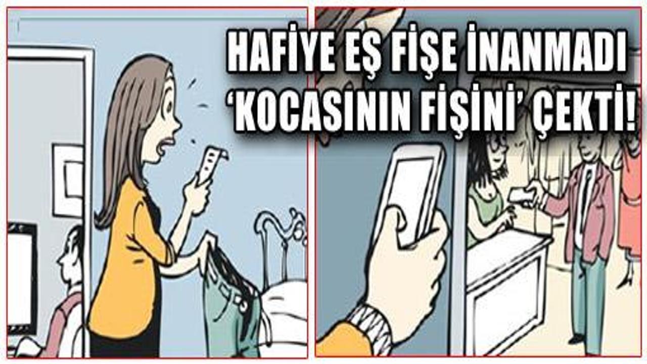 Aldatan eşini fişinden yakaladı!