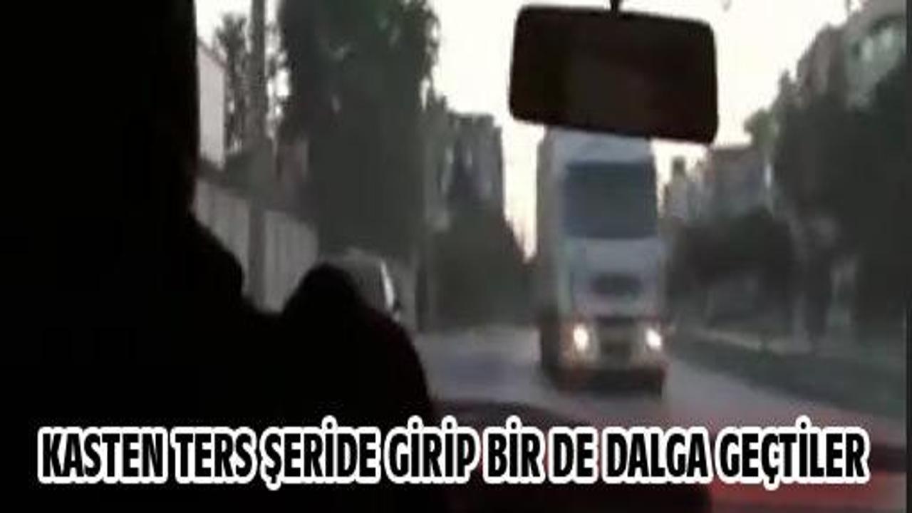 Manisa'da maganda yolda trafik kayıp