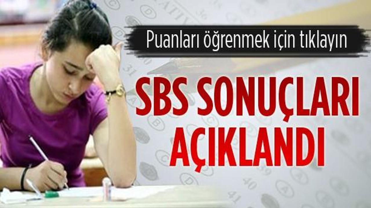 8. sınıfların SBS sonuçları belli oldu