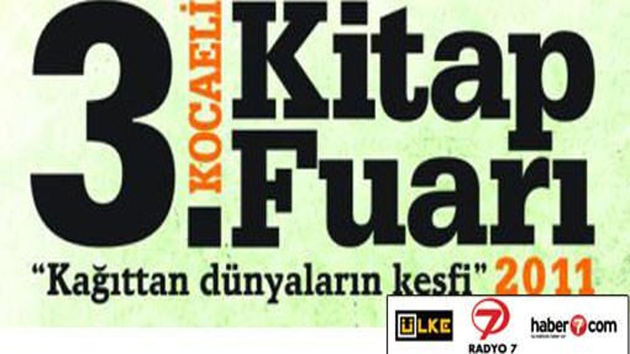 Kocaeli 3. Kitap Fuarı başlıyor