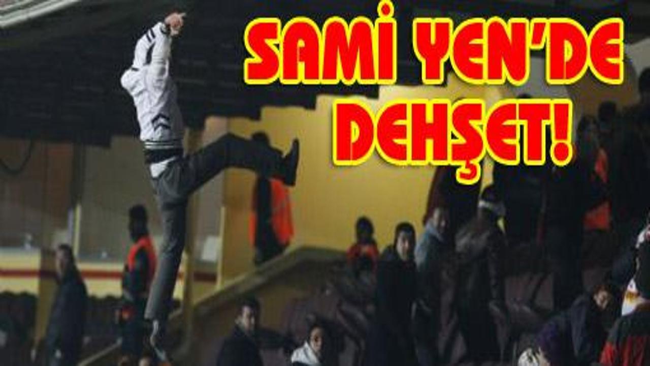 Ali Sami Yen tribünündeki kavga-VİDEO