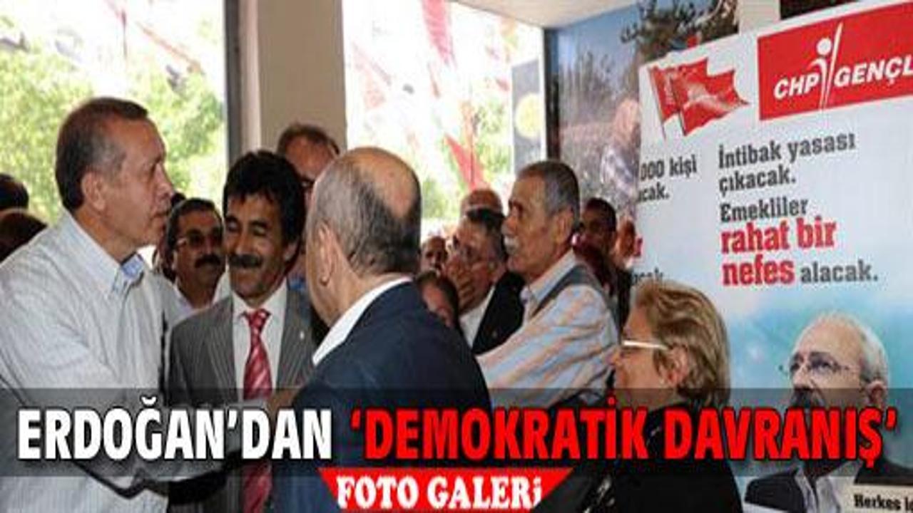 Erdoğan'dan CHP'ye sürpriz ziyaret