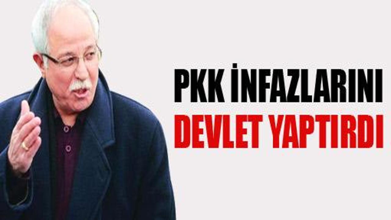 PKK infazlarını devlet yaptırdı!