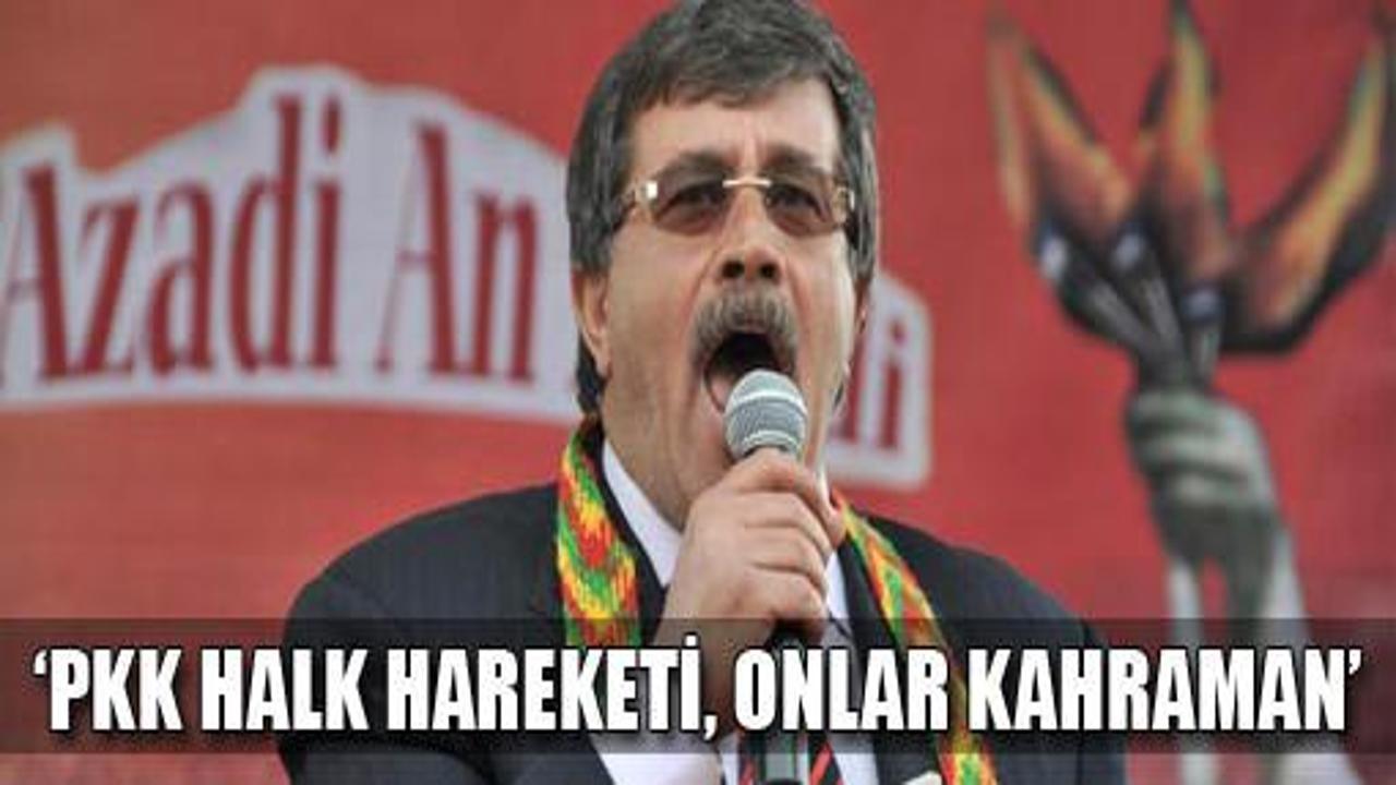 BDP'li vekilin PKK ve terörist tanımı
