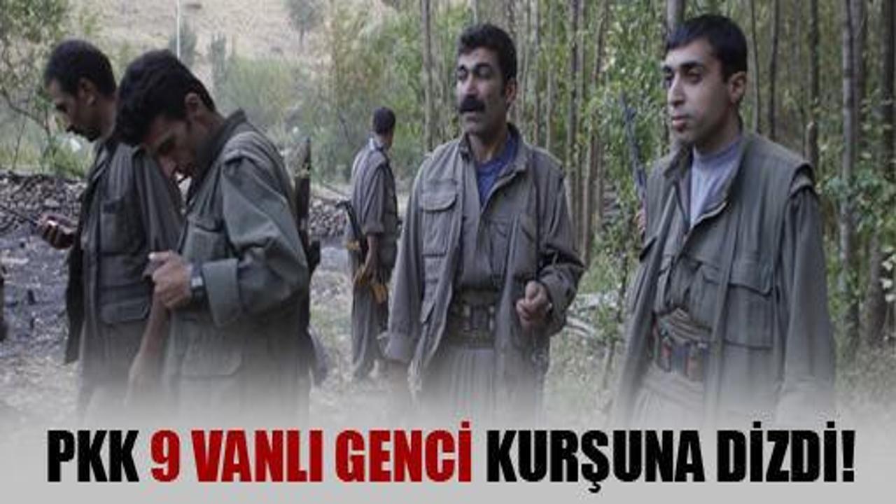 PKK 9 Vanlı genci kurşuna dizdi