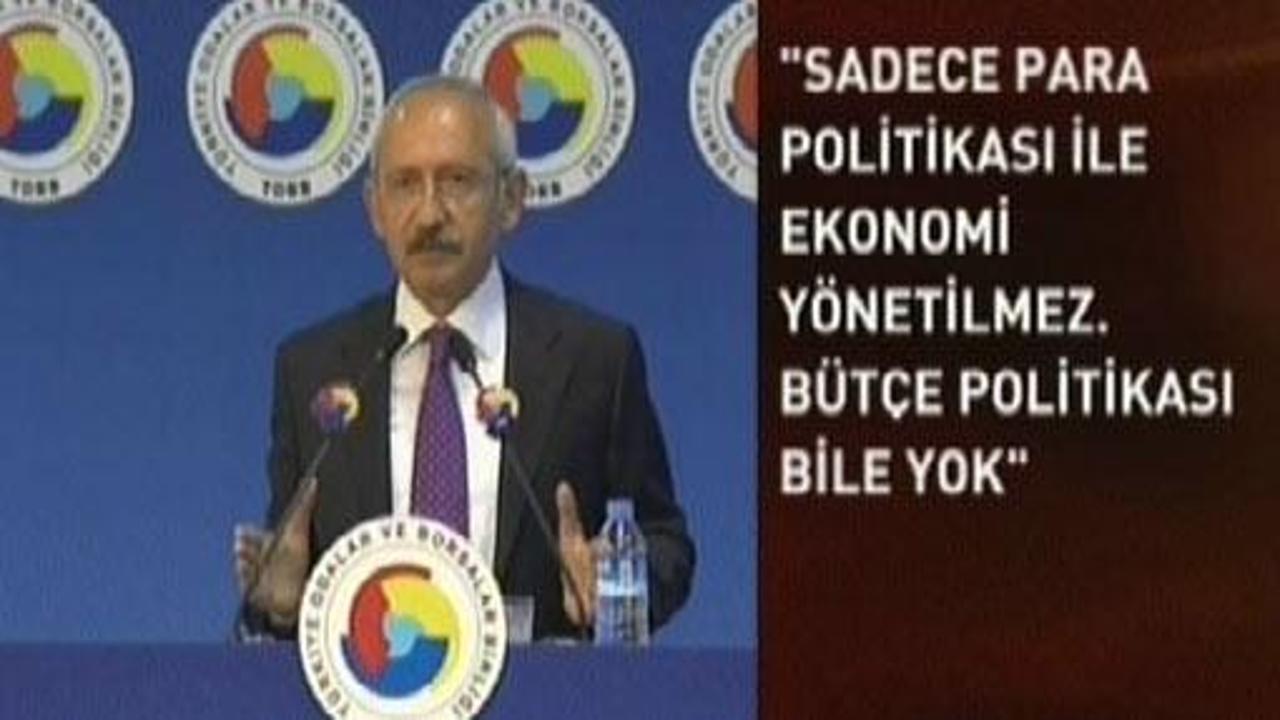 Kılıçdaroğlu: İş adamları ürküyor!