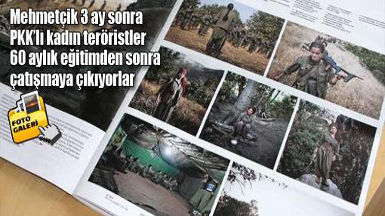 PKK'lı kadın teröristler Rus dergisinde GALERİ