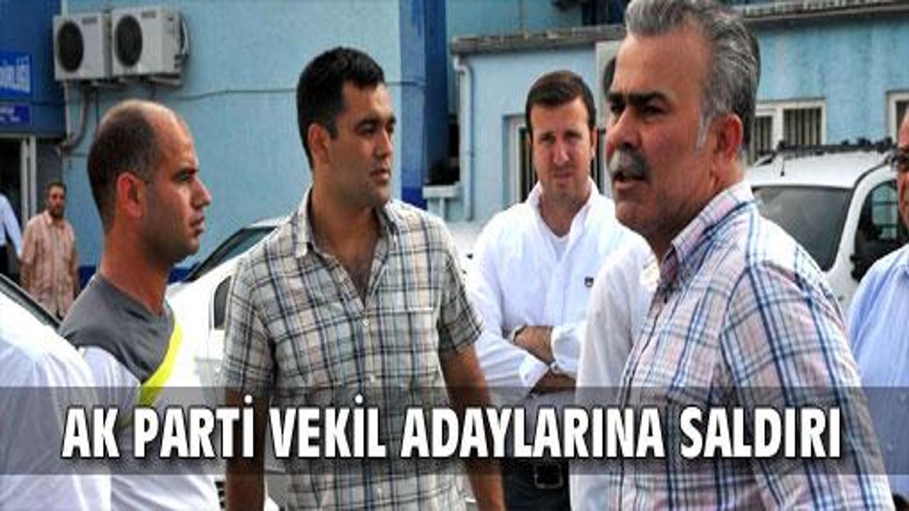 AK Parti milletvekillerine taşlı saldırı