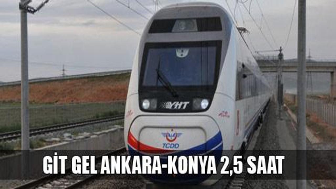 Ankara-Konya hattı sefere başlıyor