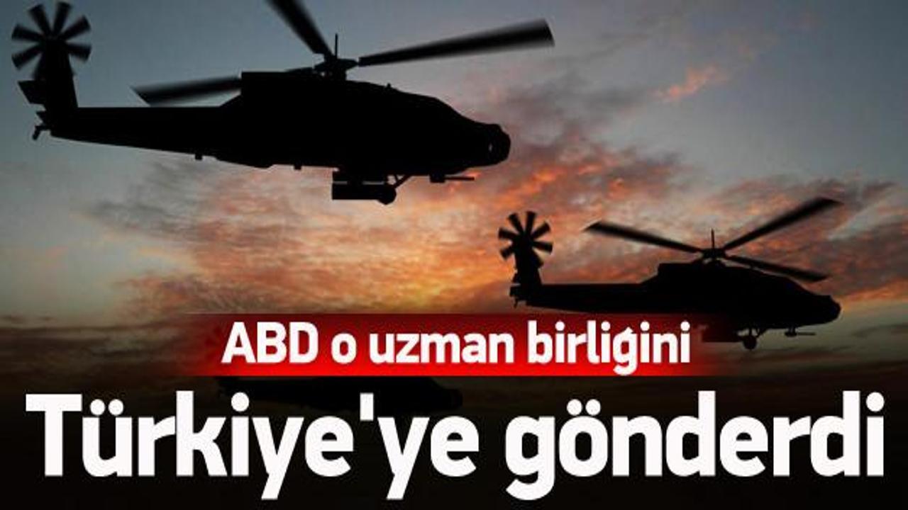 ABD o uzman birliğini Türkiye'ye gönderdi