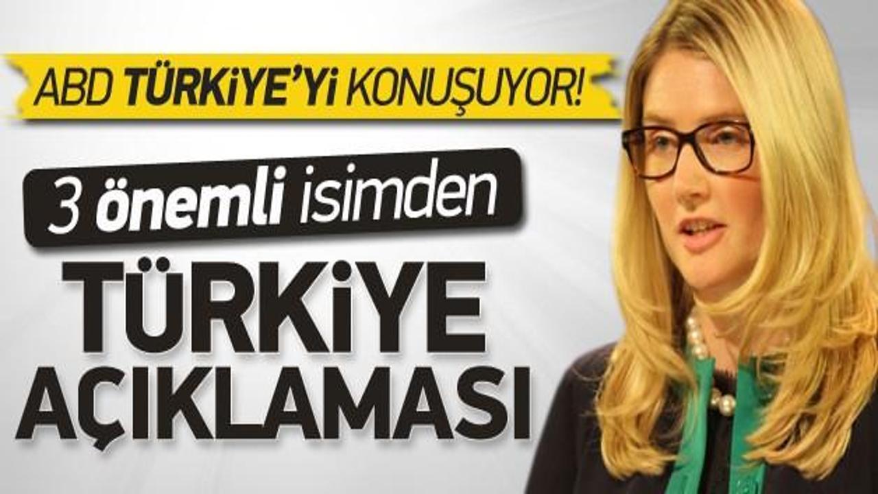 ABD'de üç önemli isimden Türkiye açıklaması