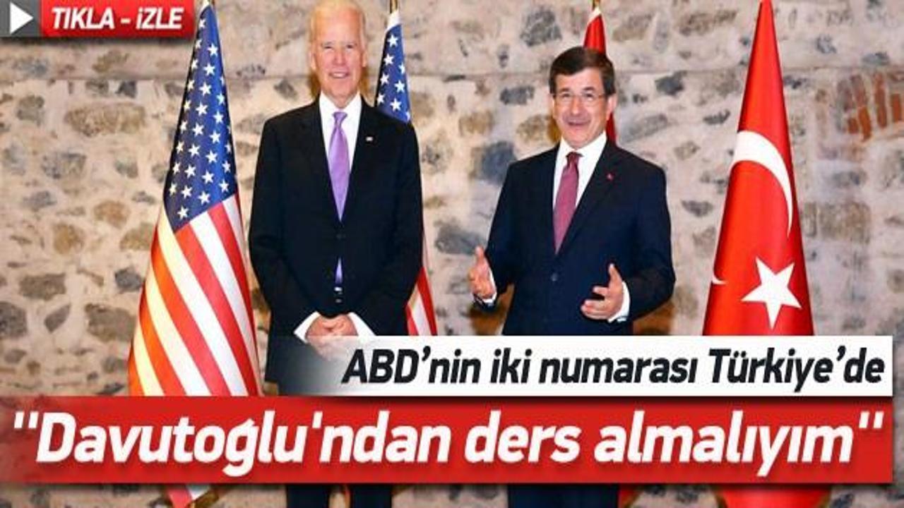 ABD'nin iki numarası Biden İstanbul'da