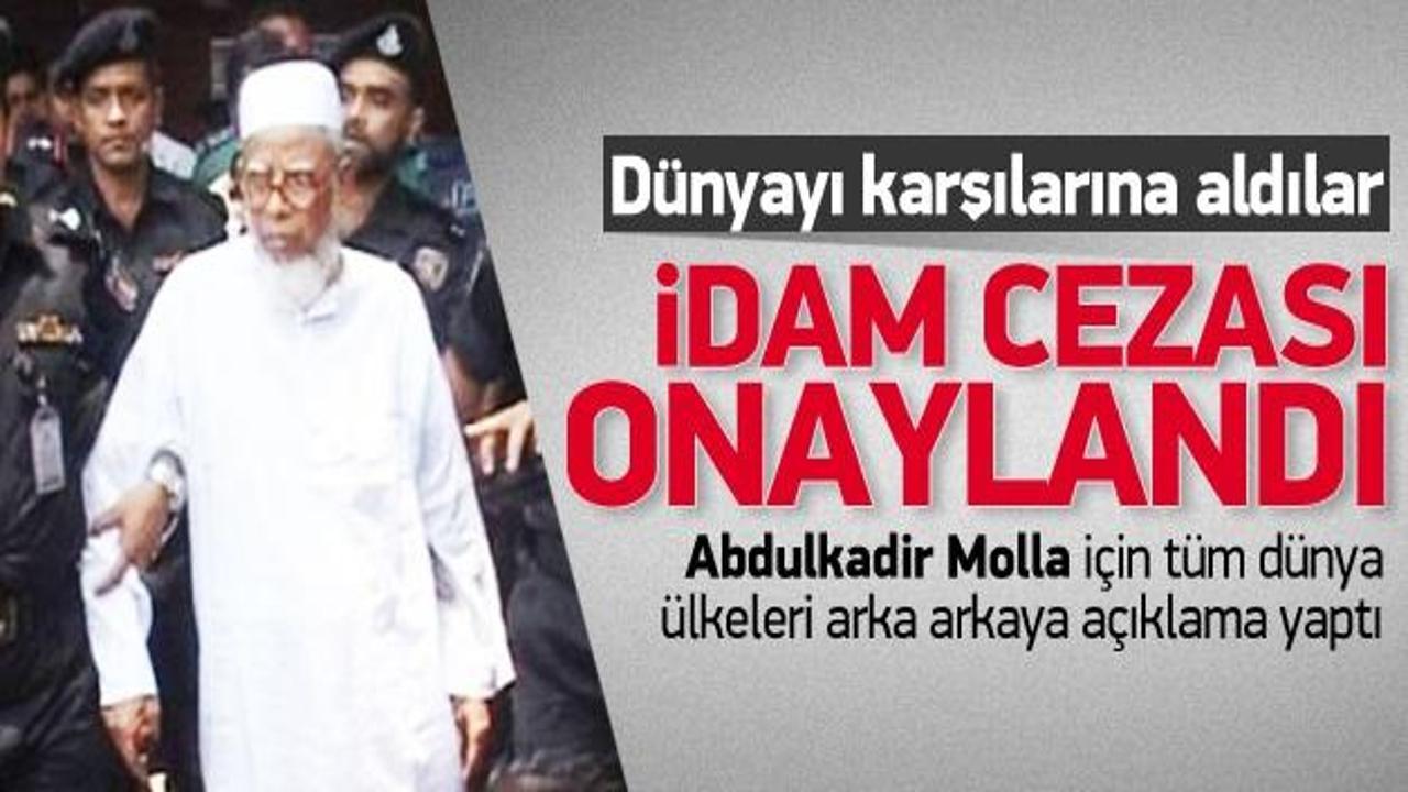 Abdülkadir Molla'nın idam cezası onandı
