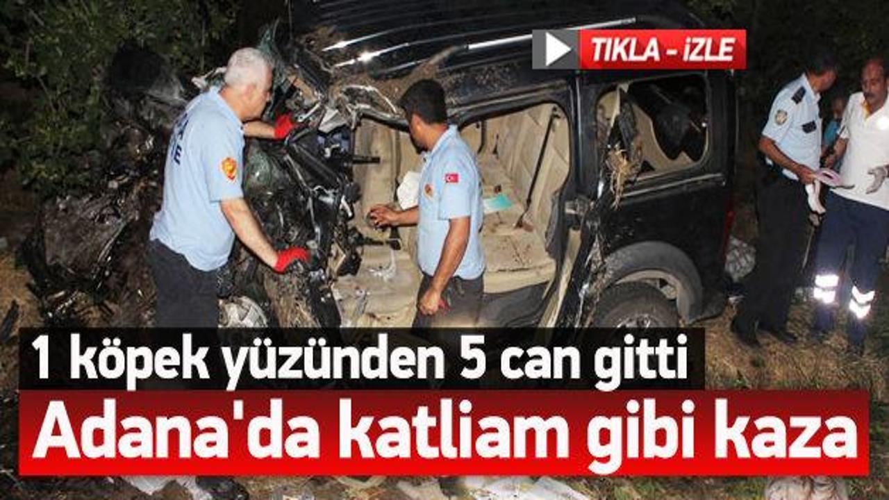 Adana'da büyük facia! 5 kişi öldü
