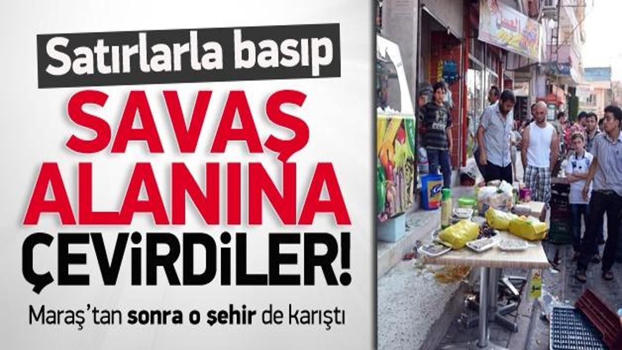 Adana'da Suriyelilerin işyerleri basıldı 