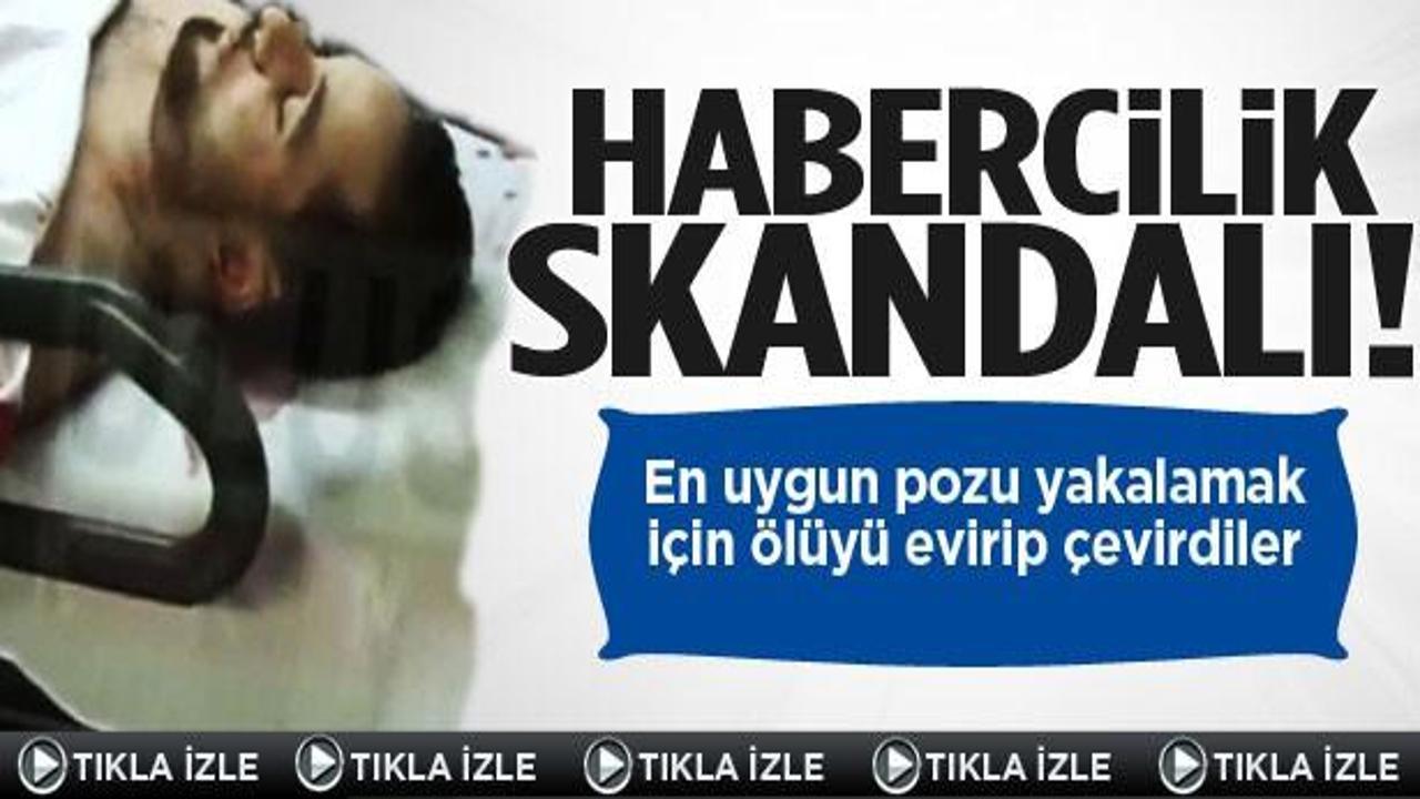 Ahmet Atakan'ın cesediyle propaganda pozu