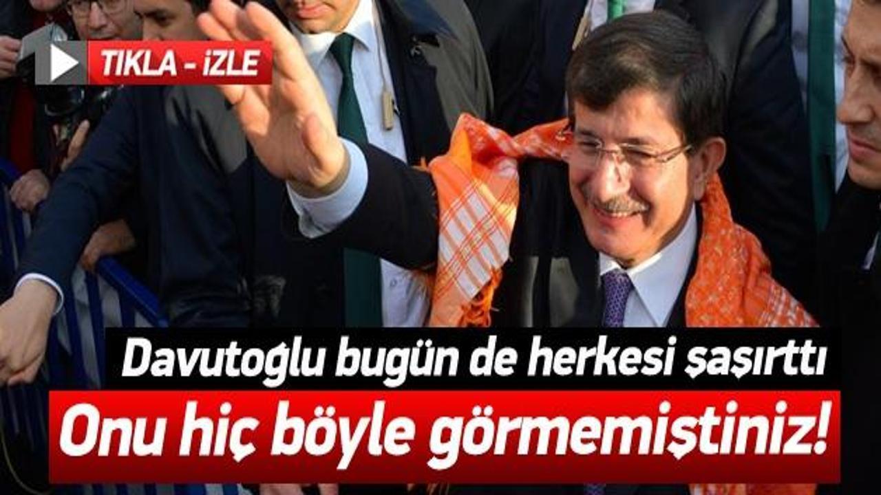 Ahmet Davutoğlu halay çekti