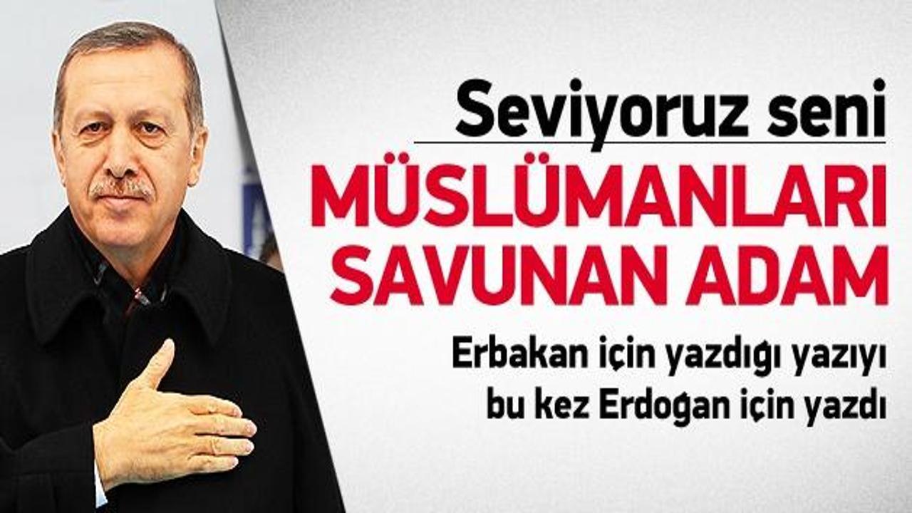 Ahmet Taşgetiren: Seni seviyoruz savunan adam