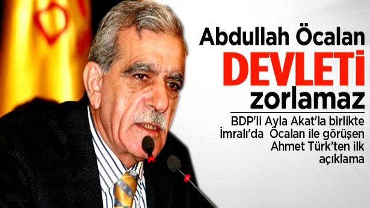 Ahmet Türk'ten ilk İmralı açıklaması