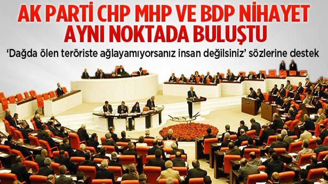 AK Parti, CHP, BDP ve MHP'den Recep Güven'e destek