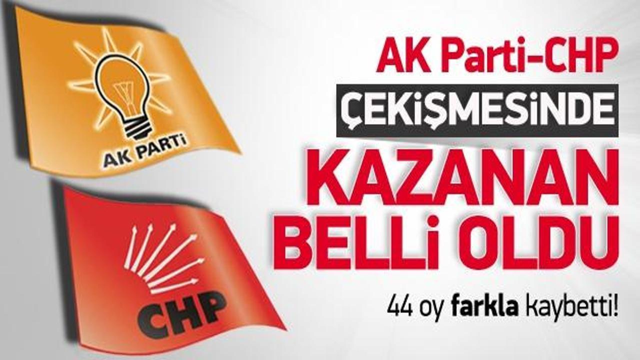AK Parti-CHP çekişmesinde kazanan belli oldu