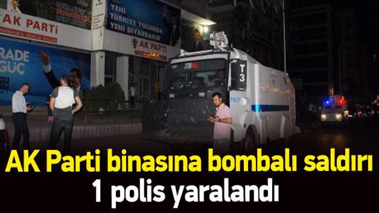 AK Parti İl Başkanlığı'na bombalı saldırı