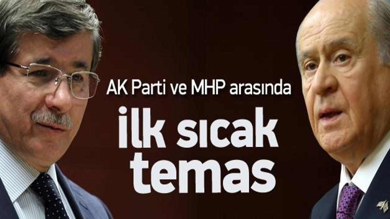 AK Parti ile MHP arasında ilk sıcak temas